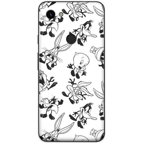 Looney Tunes Big Head Pattern Google Pixel 3a XL Skin